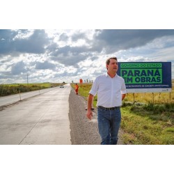 Entrega da nova PRC-280, maior programa de pavimentação do país e valorização dos servidores nos 100 dias da nova gestão